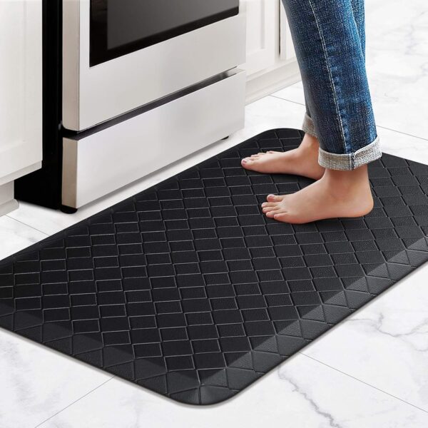 Limited Time Deal !HappyTrends Floor Mat Cushioned Anti-Fatigue