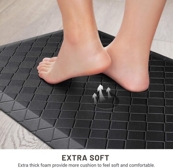 Limited Time Deal !HappyTrends Floor Mat Cushioned Anti-Fatigue - Image 6