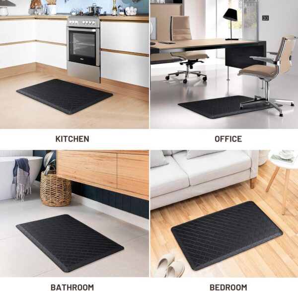 Limited Time Deal !HappyTrends Floor Mat Cushioned Anti-Fatigue - Image 2