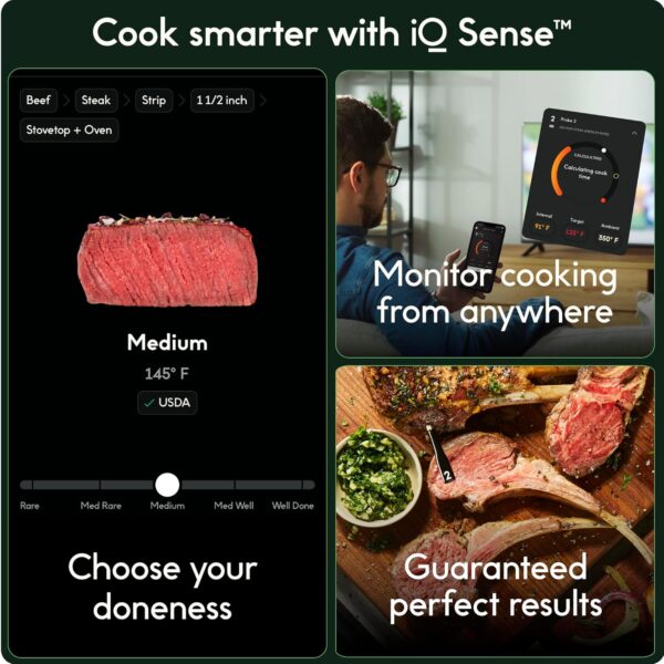 Limited Time Deal! CHEF iQ Sense Smart Wireless Meat Thermometer - Image 2