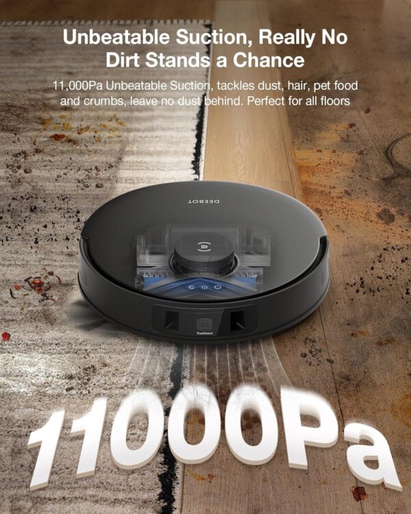 Limited Time Deal! ECOVACS DEEBOT T30S Robot Vacuum and Mop - Image 2