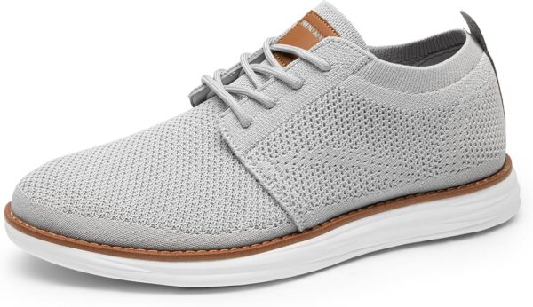 Limited Time Deal! Bruno Marc Men's KnitFlex Breeze Mesh Sneakers