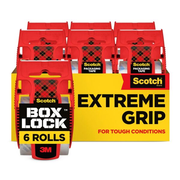 Limited Time Deal  49% OFF! Scotch Box Lock Packaging Tape