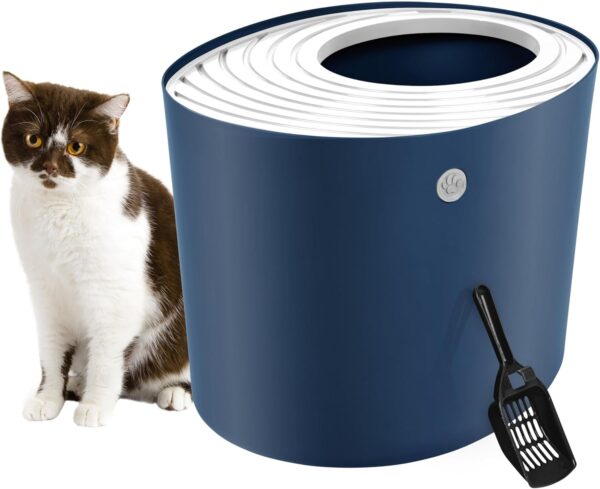 Limited Time Deal 49% OFF! IRIS USA Cat Litter Box