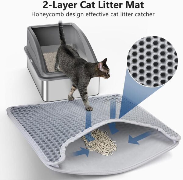 Limited Time Deal 38% OFF! Stainless Steel Cat Litter Box - Image 4