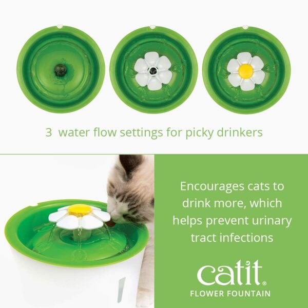 Limited Time Deal 60% OFF! Catit Flower Fountain with Triple Action Filter - Image 5