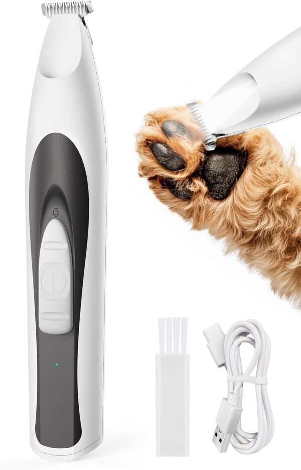 Limited Time Deal 45% OFF! oneisall Low Noise Dog Paw Trimmer