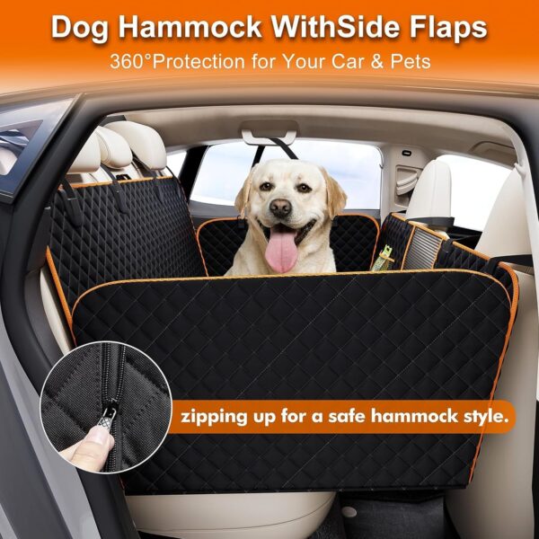 Limited Time Deal 70%OFF! Hard Bottom Holds 420LBS, Dog Car Seat Cover - Image 7