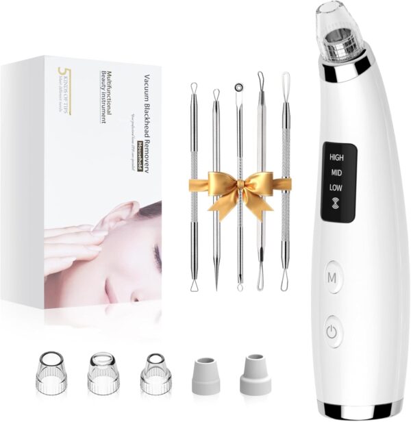 Limited Time Deal 63%OFF! Facial Pore Blackhead Remover Vacuum - Face Cleaner