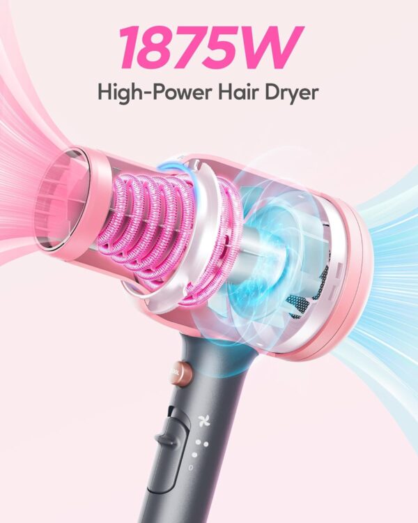 Limited Time Deal 42%OFF! Wavytalk Hair Dryer, Blown Away Ionic Hair Dryer - Image 4