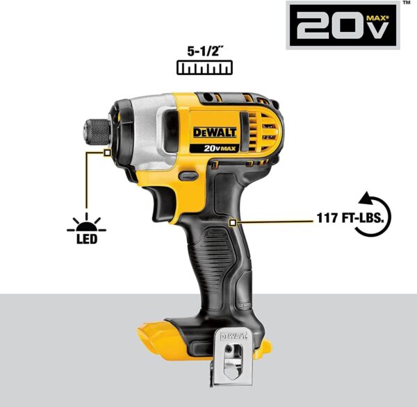 Limited Time Deal 48%OFF! DEWALT 20V MAX Cordless Drill and Impact Driver - Image 4