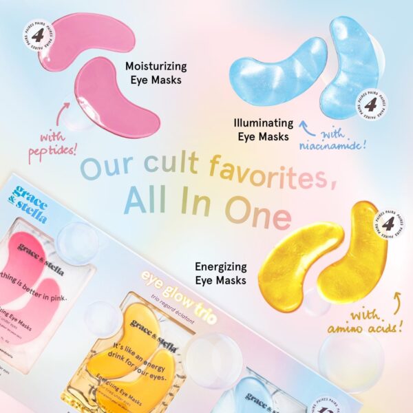 Limited Time Deal 44%OFF! grace & stella Under Eye Patches - Birthday Gifts - Image 6