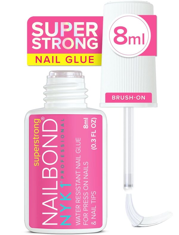 Limited Time Deal 44%OFF! Super Strong Nail Glue for Press On Nails, Nail Tips & Acrylic Nails