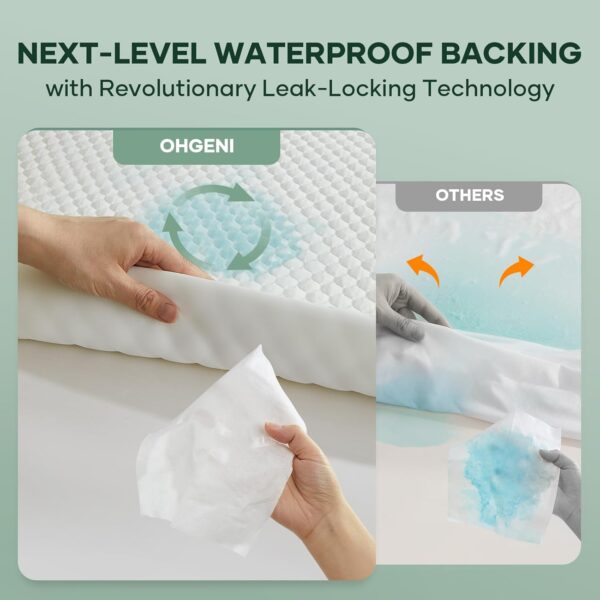 Limited Time Deal 49%OFF! Ohgeni 100% Waterproof Mattress Protector - Image 4