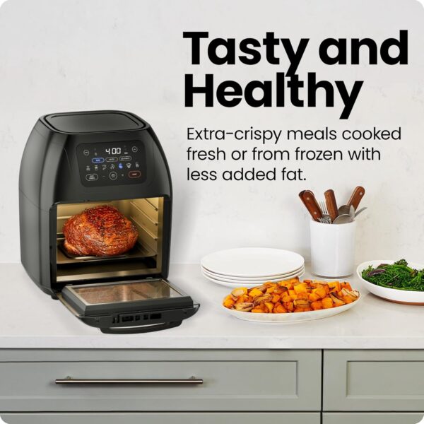 Limited Time Deal 36%OFF! CHEFMAN Multifunctional Digital Air Fryer+ Rotisserie, Dehydrator, Convection Oven - Image 4