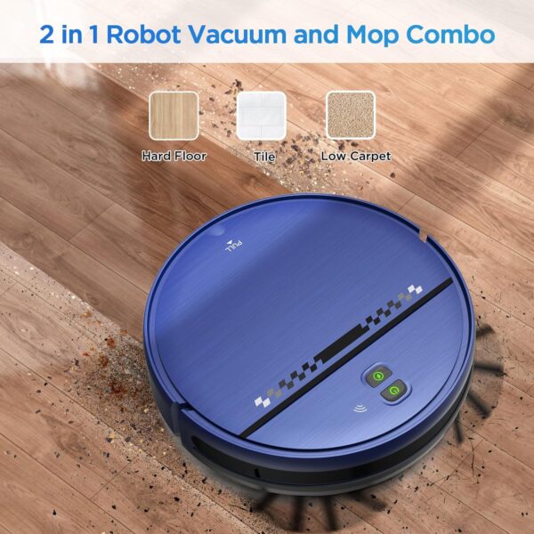 Limited Time Deal 76%OFF! Robot Vacuum and Mop Combo, 2-in-1 - Image 3