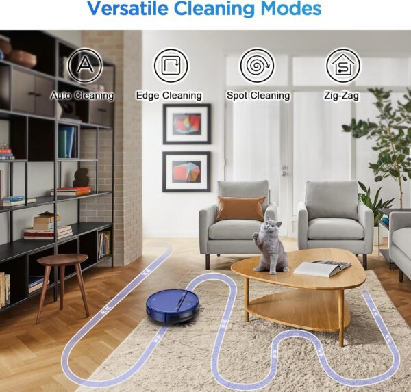 Limited Time Deal 76%OFF! Robot Vacuum and Mop Combo, 2-in-1 - Image 4
