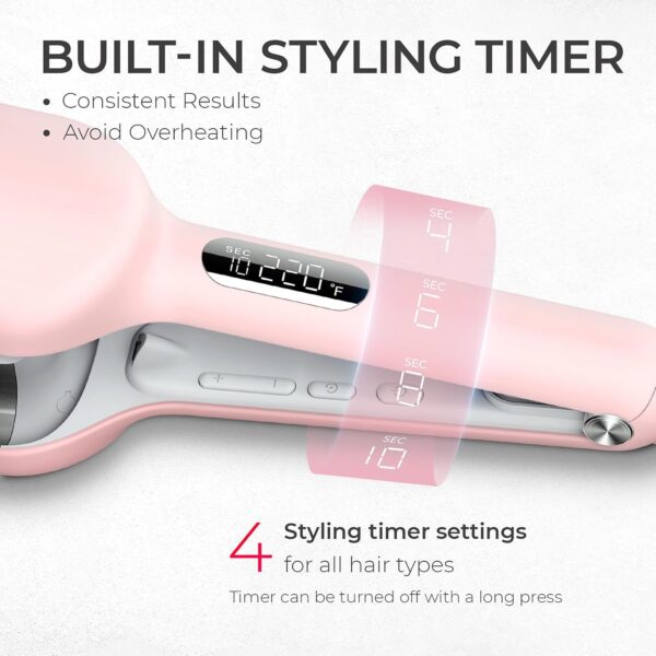 Limited Time Deal 43%OFF! Curling Iron Hair Crimper Waver - Image 4