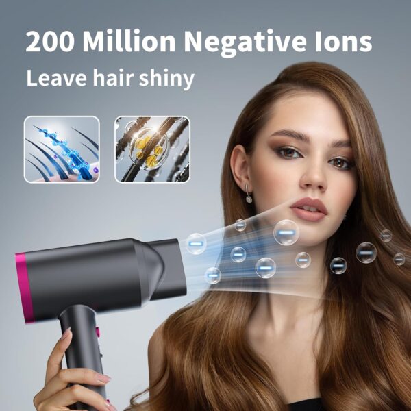 Limited Time Deal 50%OFF! Ionic Hair Dryer with Diffuser - Image 4