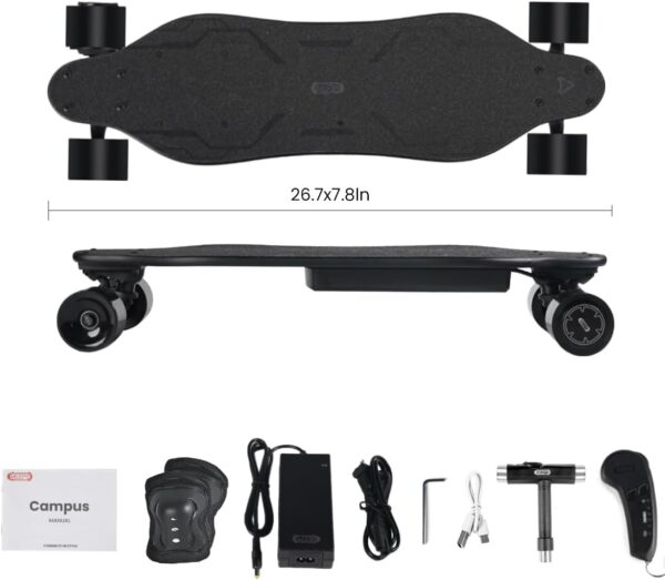 Limited Time Deal 30%OFF! MEEPO Campus/V3S/V5/ER/ENVY Electric Skateboard with Remote - Image 6