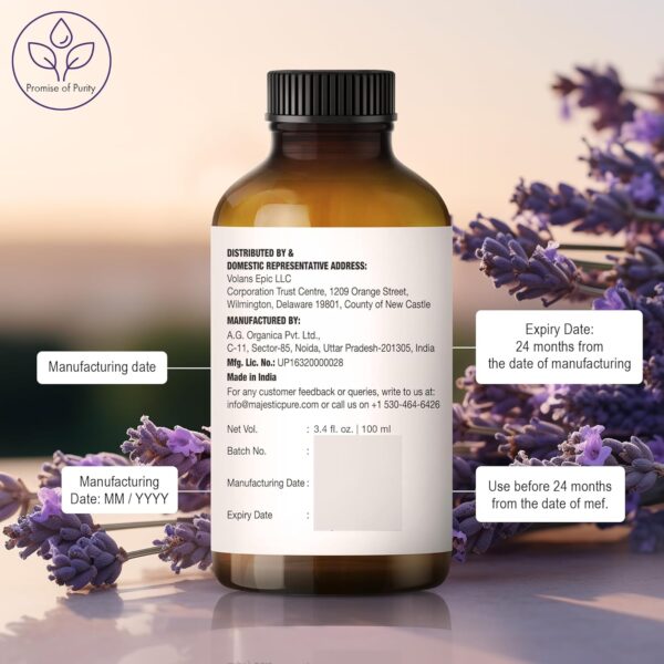 Limited Time Deal 40%OFF! Majestic Pure Lavender Essential Oil with Glass Dropper - Image 6