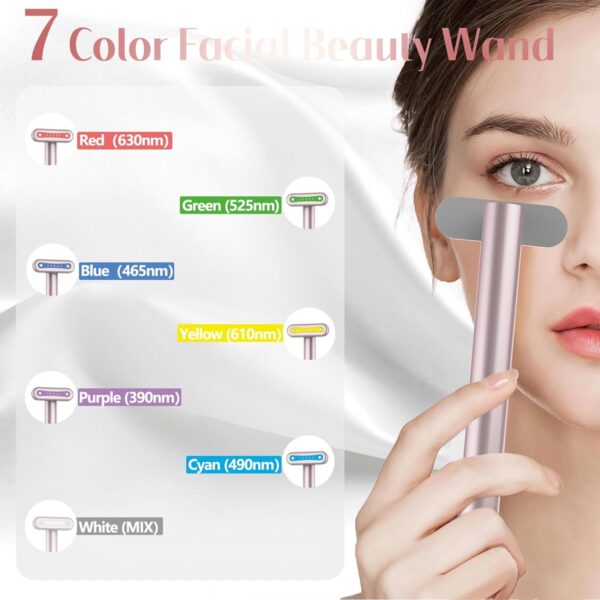 Limited Time Deal 43%OFF! Red-Light-Therapy-for-Face, 7 in 1 LED Light Therapy Eye Equipment - Image 9
