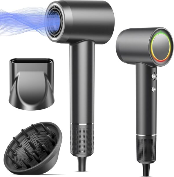 Limited Time Deal 50%OFF! Hair Dryer, 160000 RPM Professional High Speed Ionic Blow Dryer