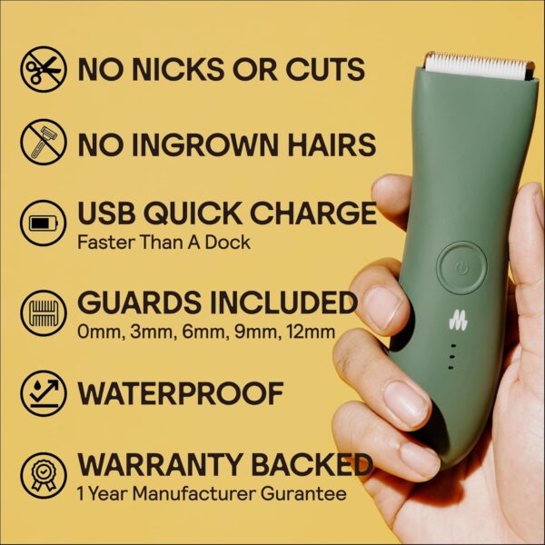 Limited Time Deal 40%OFF! MERIDIAN Body Hair Trimmer for Men - Image 3