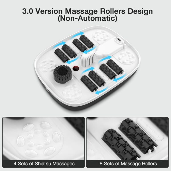 Limited Time Deal 33%OFF! HOSPAN Collapsible Foot Spa with Heat - Image 3