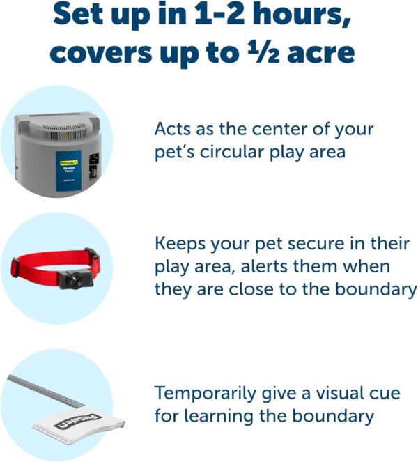 Limited Time Deal 50%OFF! PetSafe Original Wireless Electric Fence for Dogs - Image 4