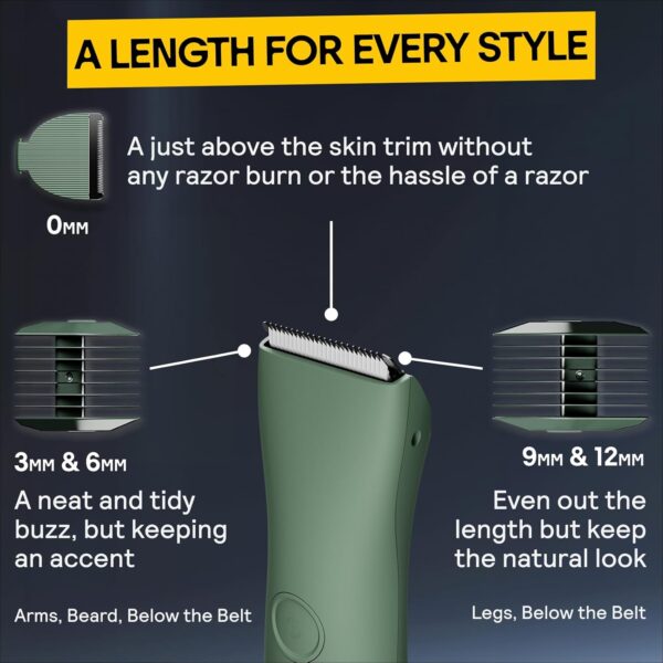 Limited Time Deal 40%OFF! MERIDIAN Body Hair Trimmer for Men - Image 5