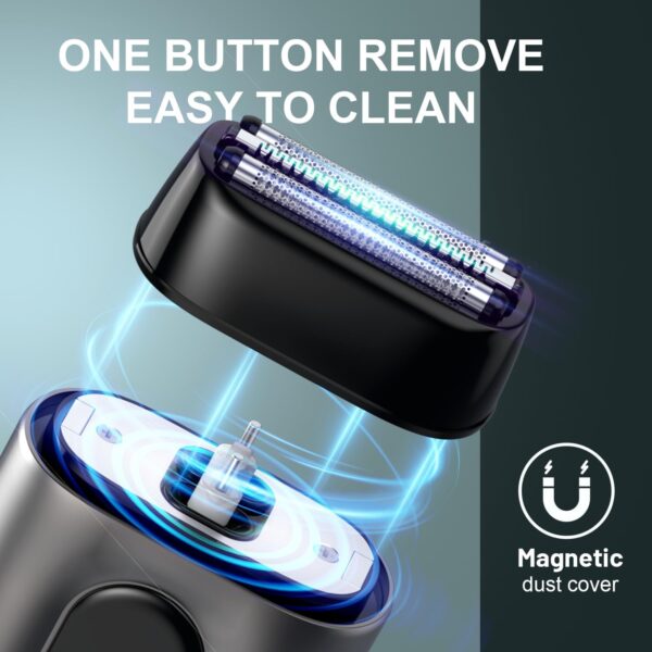 Limited Time Deal 70%OFF! Electric Razor for Men, Mini Electric Foil Shavers - Image 5