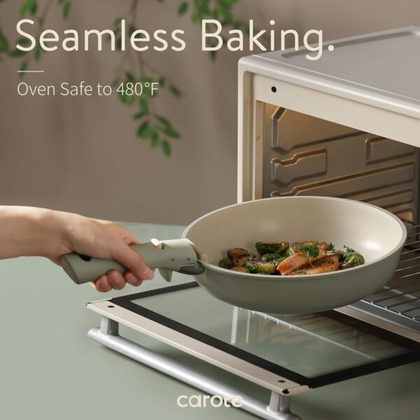 Limited Time Deal 67%OFF! CAROTE 23pcs Pots and Pans Set Non Stick, Cookware Sets, Kitchen Set - Image 6