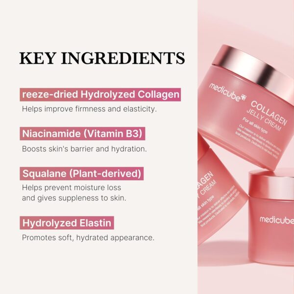 Limited Time Deal 55%OFF! medicube Collagen Jelly Cream- Niacinamide, Collagen - Image 7