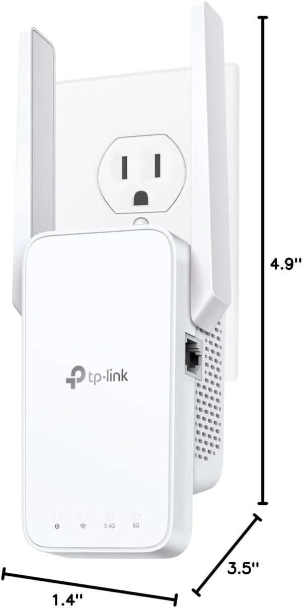 Limited Time Deal 52%OFF! TP-Link AC1200 WiFi Extender, 2024 Wirecutter Best WiFi Extender, - Image 9