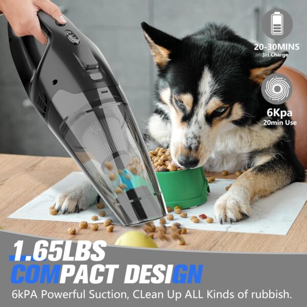 Limited Time Deal 73%OFF! Handheld Vacuum Cordless Rechargeable - Image 3
