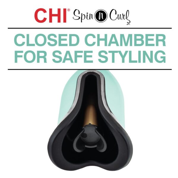 Limited Time Deal 52%OFF! CHI Spin N Curl, Curling Iron For Healthy & Shiny Effortless Curls & Waves - Image 4