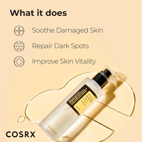 Limited Time Deal 36%OFF! COSRX Snail Mucin 96% Power Repairing Essence - Image 7