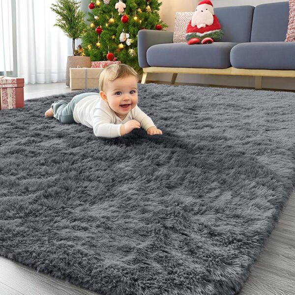 Limited Time Deal 50%OFF! OLANLY Area Rugs for Living Room Bedroom