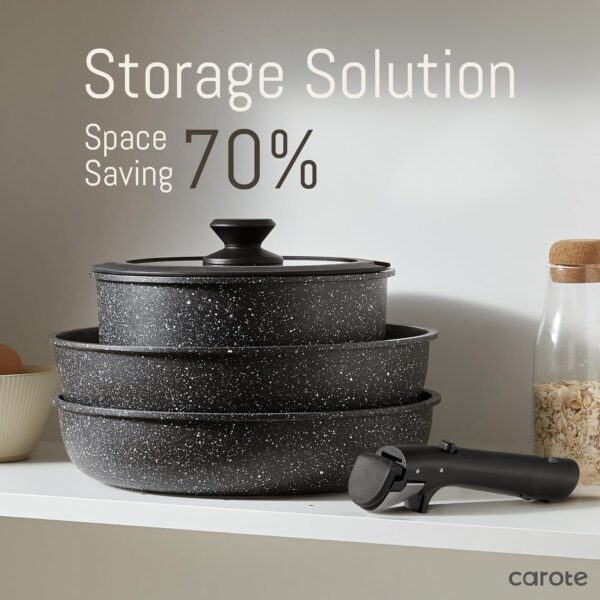 Limited Time Deal 54%OFF! CAROTE 23pcs Pots and Pans Set Non Stick - Image 5