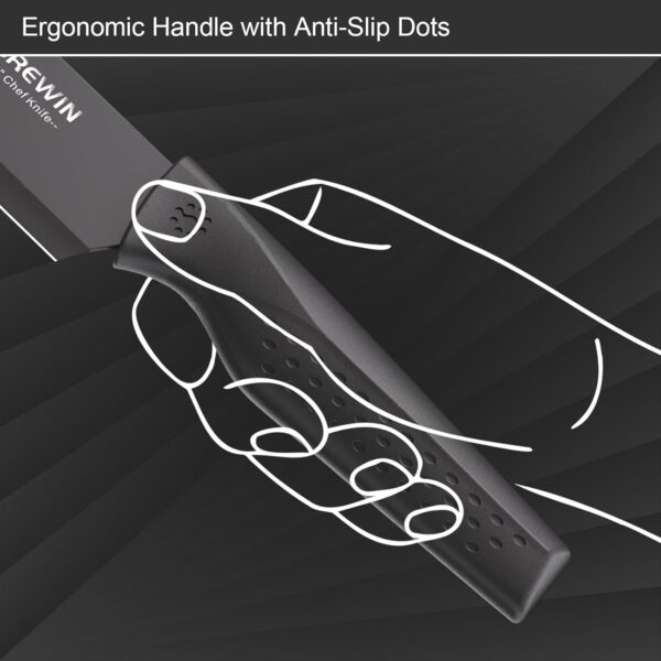 Limited Time Deal 50%OFF! Knife Set, Brewin Kitchen Knife Set, Knives Set for Kitchen - Image 5
