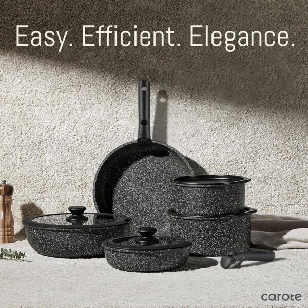 Limited Time Deal 54%OFF! CAROTE 23pcs Pots and Pans Set Non Stick - Image 6