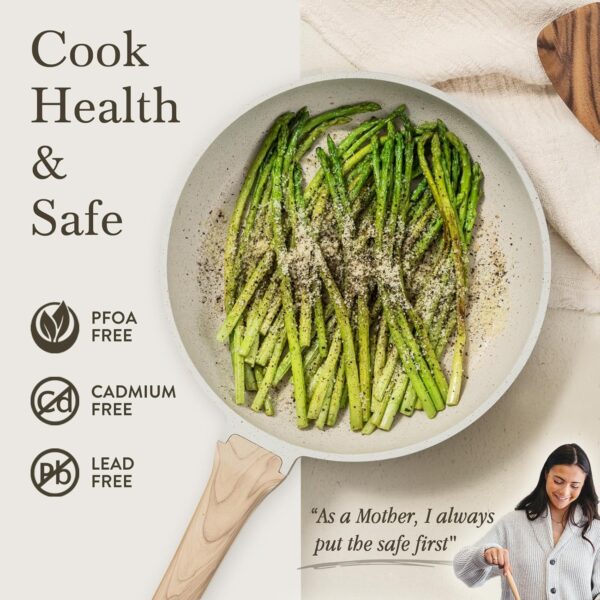Limited Time Deal 33%OFF! CAROTE 21Pcs Pots and Pans Set, Nonstick Cookware Sets - Image 7