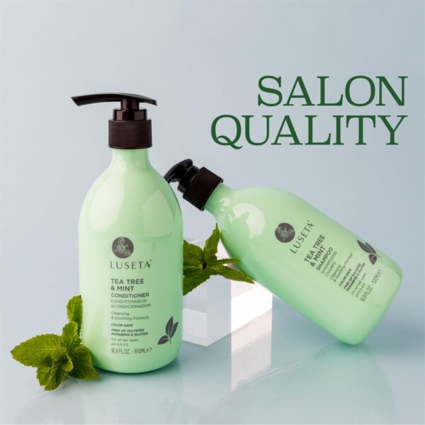 Limited Time Deal 47%OFF! Luseta Tea Tree Mint Shampoo and Conditioner for Hair - Image 8