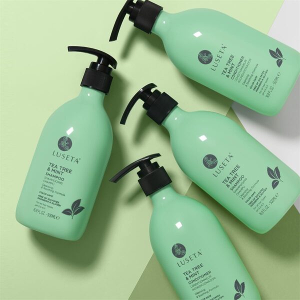 Limited Time Deal 47%OFF! Luseta Tea Tree Mint Shampoo and Conditioner for Hair - Image 9