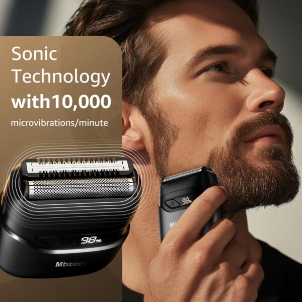 Limited Time Deal 71%OFF! Electric Foil Shavers for Men, Mini Electric Razor - Image 3
