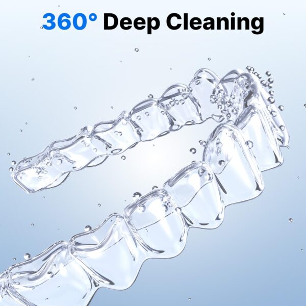Limited Time Deal 40%OFF! Ultrasonic Retainer Cleaner - UV Dental Cleaner - Image 3
