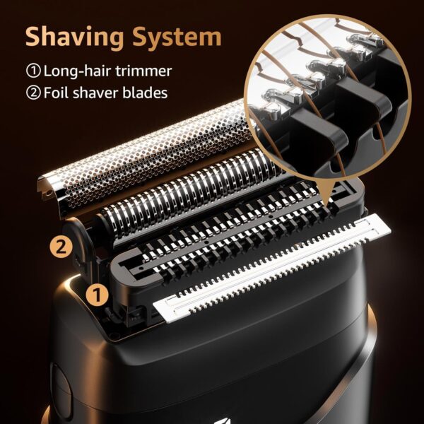 Limited Time Deal 71%OFF! Electric Foil Shavers for Men, Mini Electric Razor - Image 4