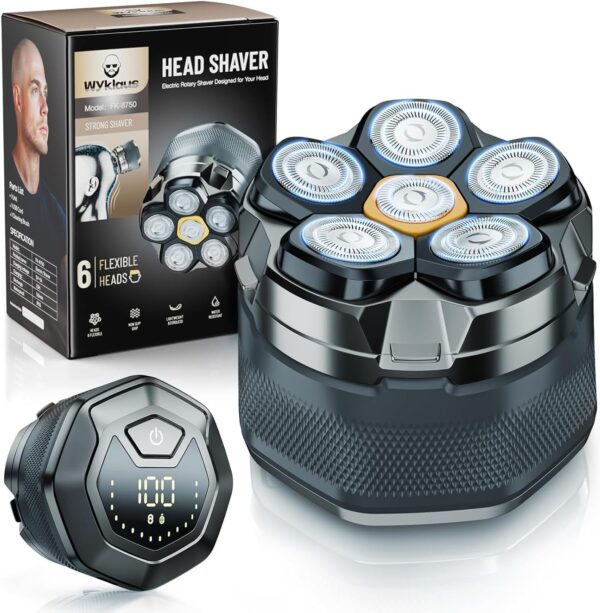 Limited Time Deal 64%OFF! Head Shavers for Bald Men,Rechargeable Electric Razor