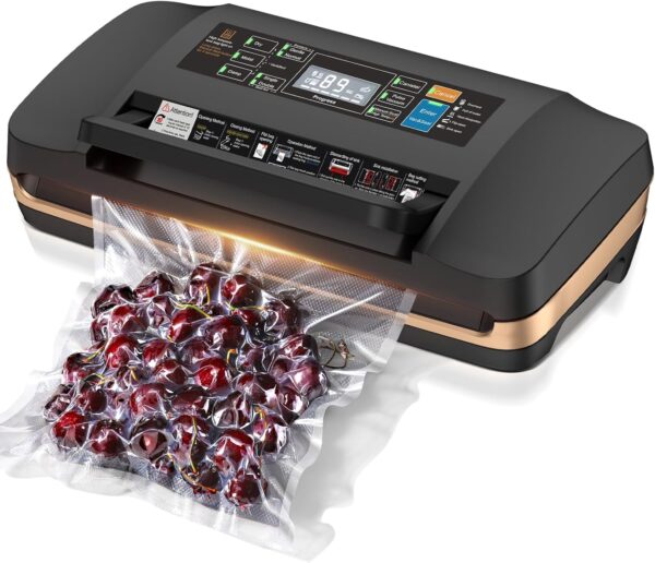 Limited Time Deal 71%OFF! 95kpa Vacuum Sealer Machine,Commercial Full Automatic Food Sealer